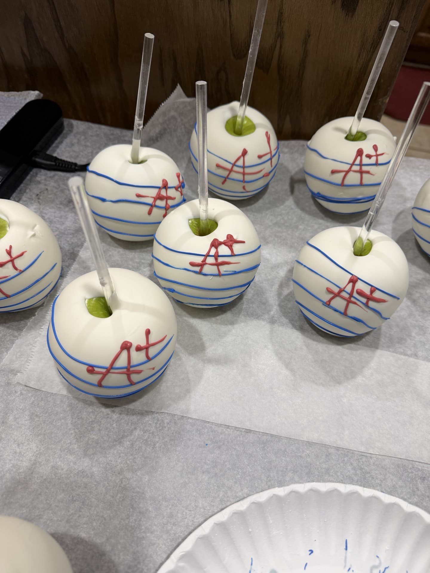 Chocolate Covered Apples (Lunchbox)