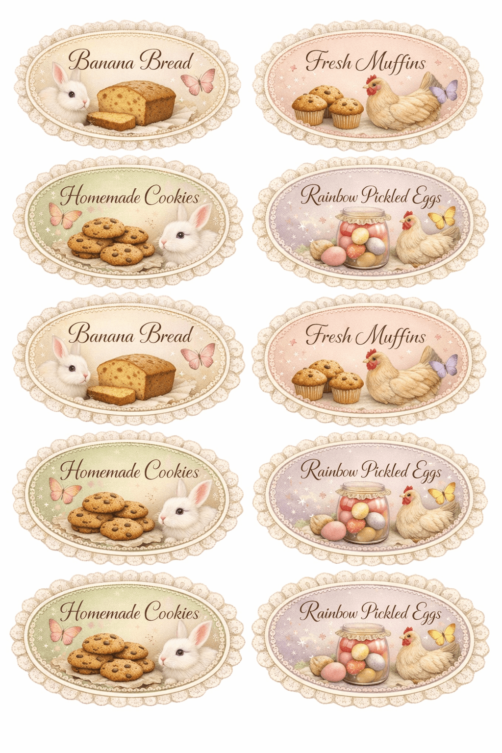Fresh baked cookies